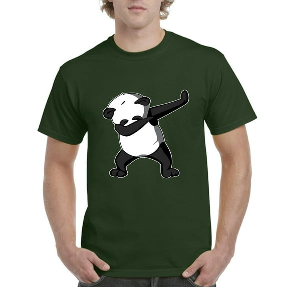 IWPF - Men's T-Shirt Short Sleeve - Dancing Panda