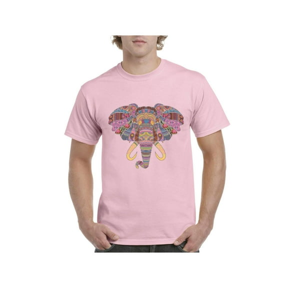 IWPF - Men's T-Shirt Short Sleeve - Elephant Mosaic