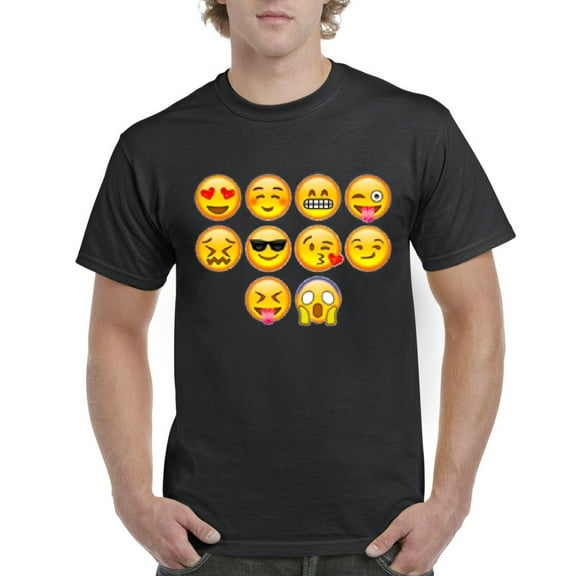 IWPF - Men's T-Shirt Short Sleeve - Emoji Entourage