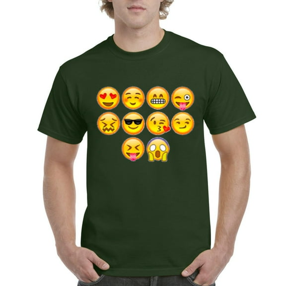 IWPF - Men's T-Shirt Short Sleeve - Emoji Entourage