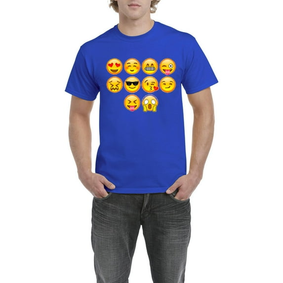 IWPF - Men's T-Shirt Short Sleeve - Emoji Entourage