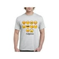 thumbnail image 1 of IWPF - Men's T-Shirt Short Sleeve - Emoji Entourage, 1 of 3