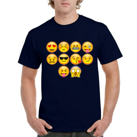 IWPF - Men's T-Shirt Short Sleeve - Emoji Entourage