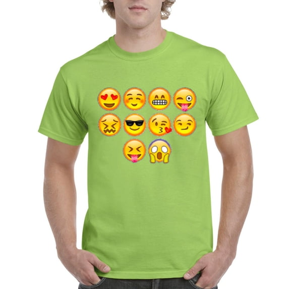 IWPF - Men's T-Shirt Short Sleeve - Emoji Entourage