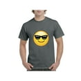 thumbnail image 1 of IWPF - Men's T-Shirt Short Sleeve - Emoji with Sunglasses, 1 of 3