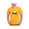 thumbnail image 1 of IWPF - Men's T-Shirt Short Sleeve - Emoji with Sunglasses, 1 of 3