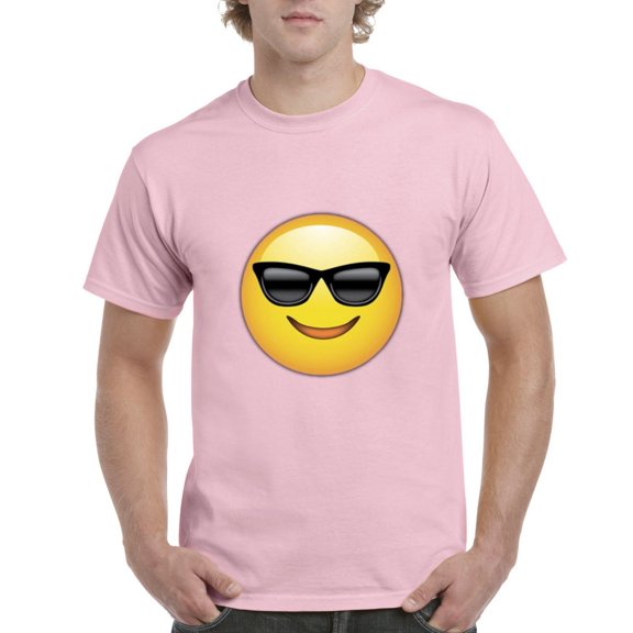 IWPF - Men's T-Shirt Short Sleeve - Emoji with Sunglasses