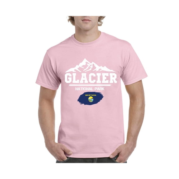 IWPF - Men's T-Shirt Short Sleeve - Glacier National Park