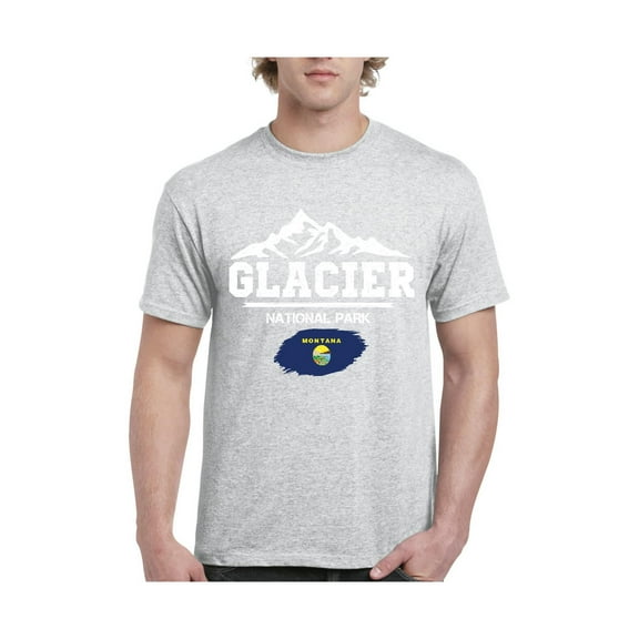 IWPF - Men's T-Shirt Short Sleeve - Glacier National Park