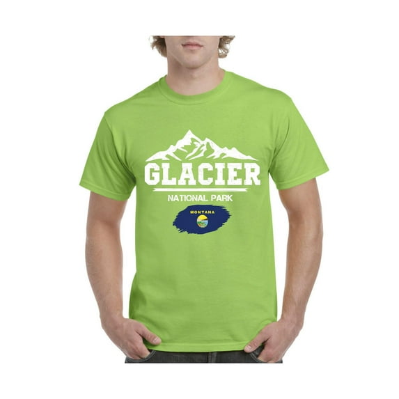 IWPF - Men's T-Shirt Short Sleeve - Glacier National Park