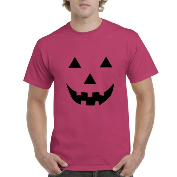 IWPF - Men's T-Shirt Short Sleeve - Halloween Costume Pumpkin Face