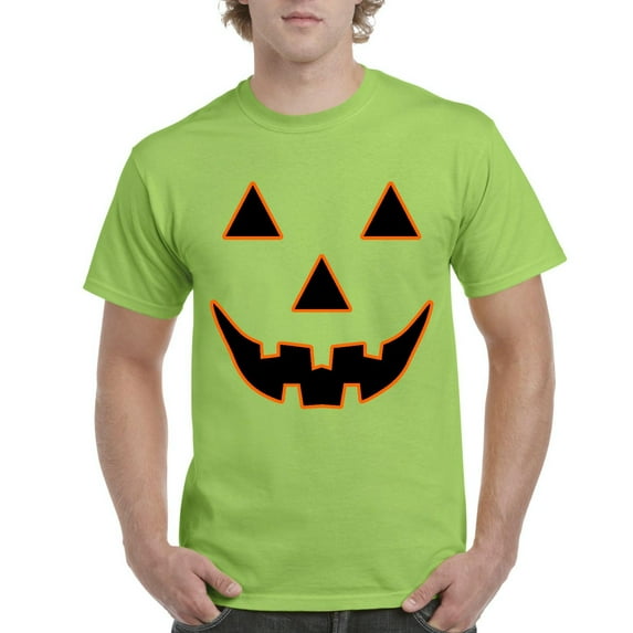 IWPF - Men's T-Shirt Short Sleeve - Halloween Costume Pumpkin Face