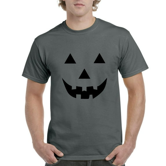 IWPF - Men's T-Shirt Short Sleeve - Halloween Costume Pumpkin Face