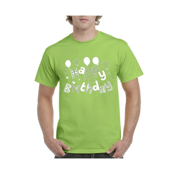 IWPF - Men's T-Shirt Short Sleeve - Happy Birthday