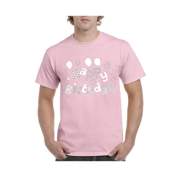 IWPF - Men's T-Shirt Short Sleeve - Happy Birthday