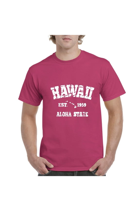 - Men's T-Shirt Short Sleeve - Hawaii