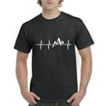 thumbnail image 1 of IWPF - Men's T-Shirt Short Sleeve - Heartbeat Mountains, 1 of 5