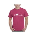 thumbnail image 1 of IWPF - Men's T-Shirt Short Sleeve - Horse Riding Gift Horses, 1 of 3
