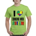 thumbnail image 1 of IWPF - Men's T-Shirt Short Sleeve - I Love Someone With Autism, 1 of 3