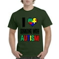 thumbnail image 1 of Artix - Men's T-Shirt Short Sleeve - I Love Someone With Autism, 1 of 3