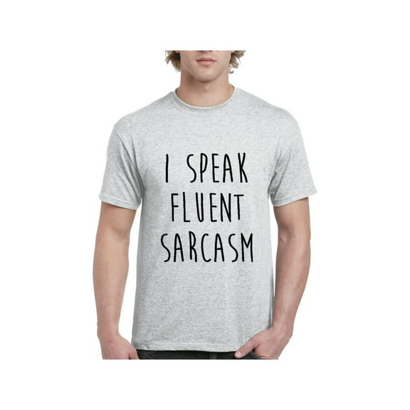IWPF - Men's T-Shirt Short Sleeve - I Speak Fluent Sarcasm
