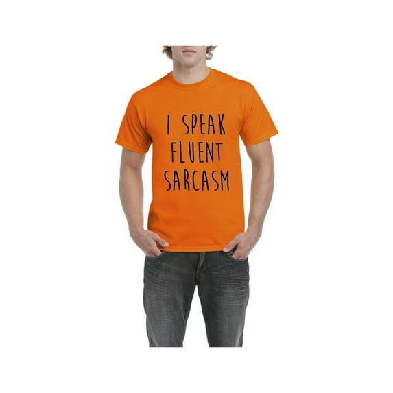 IWPF - Men's T-Shirt Short Sleeve - I Speak Fluent Sarcasm