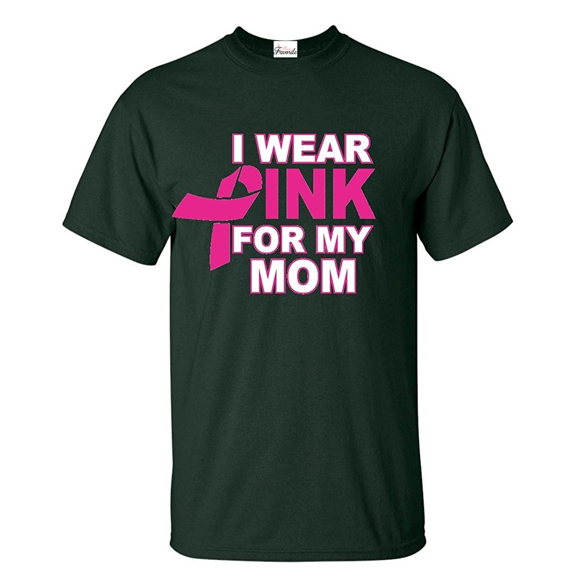 IWPF - Men's T-Shirt Short Sleeve - I Wear Pink For My Mom