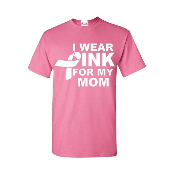 IWPF - Men's T-Shirt Short Sleeve - I Wear Pink For My Mom