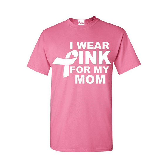 IWPF - Men's T-Shirt Short Sleeve - I Wear Pink For My Mom
