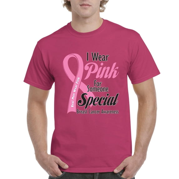 IWPF - Men's T-Shirt Short Sleeve - I Wear Pink for Someone Special