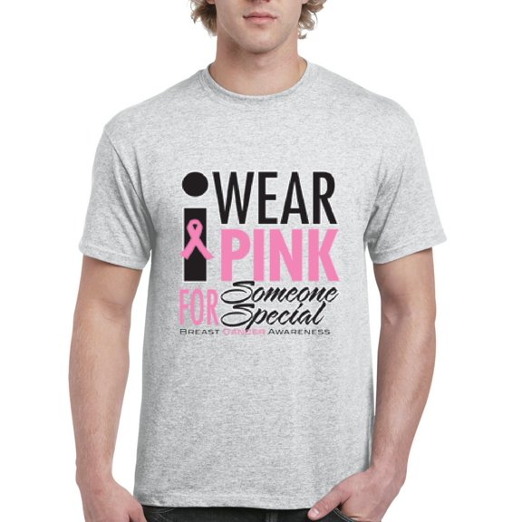 IWPF - Men's T-Shirt Short Sleeve - I Wear Pink for Someone Special
