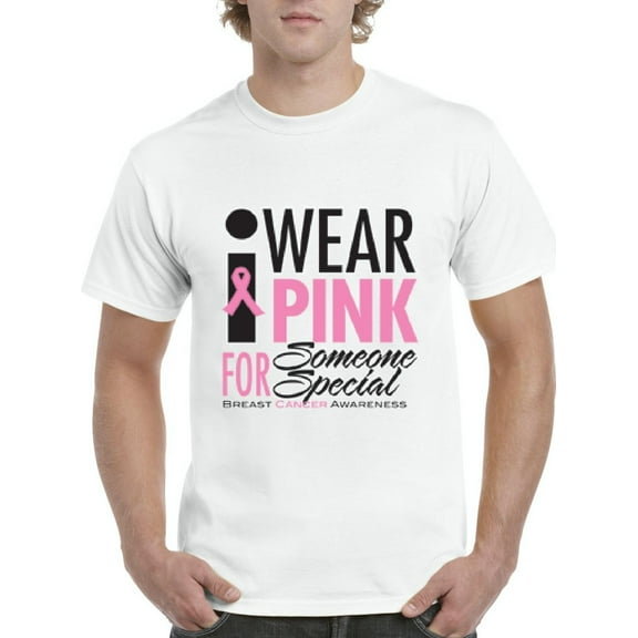IWPF - Men's T-Shirt Short Sleeve - I Wear Pink for Someone Special