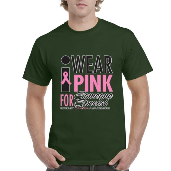 IWPF - Men's T-Shirt Short Sleeve - I Wear Pink for Someone Special