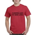 thumbnail image 1 of NIB - Men's T-Shirt Short Sleeve - It`s a Beautiful Day to Save Lives, 1 of 3