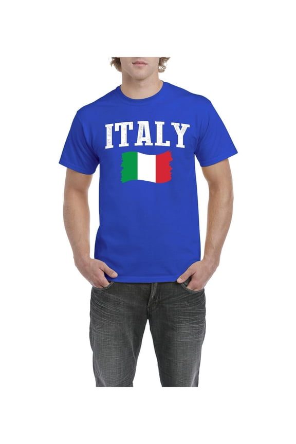 - Men's T-Shirt Short Sleeve - Italy