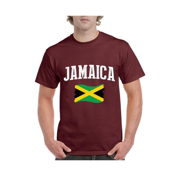 IWPF - Men's T-Shirt Short Sleeve - Jamaica Flag