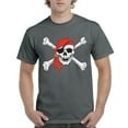 thumbnail image 1 of IWPF - Men's T-Shirt Short Sleeve - Jolly Roger Skull & Crossbones, 1 of 3