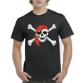 thumbnail image 1 of IWPF - Men's T-Shirt Short Sleeve - Jolly Roger Skull & Crossbones, 1 of 5