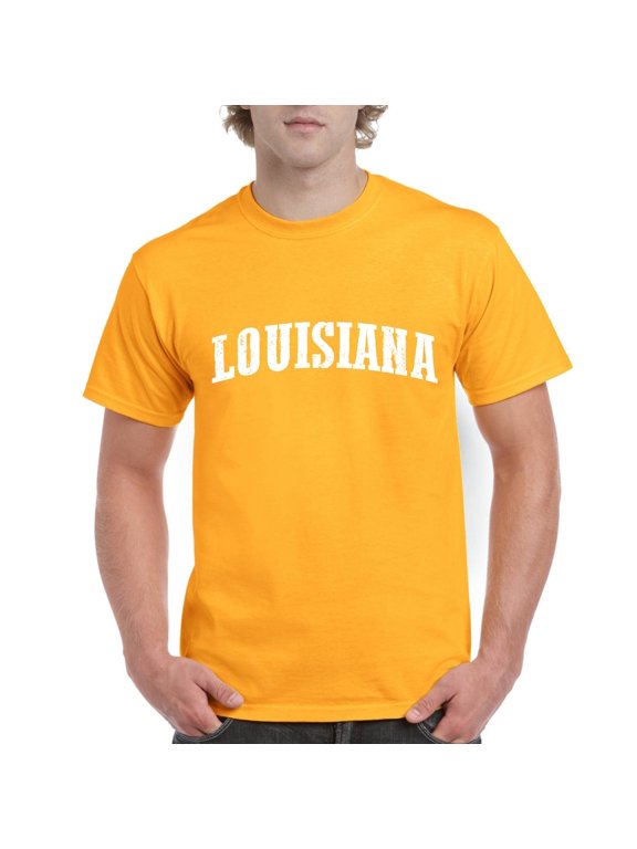 - Men's T-Shirt Short Sleeve - Louisiana