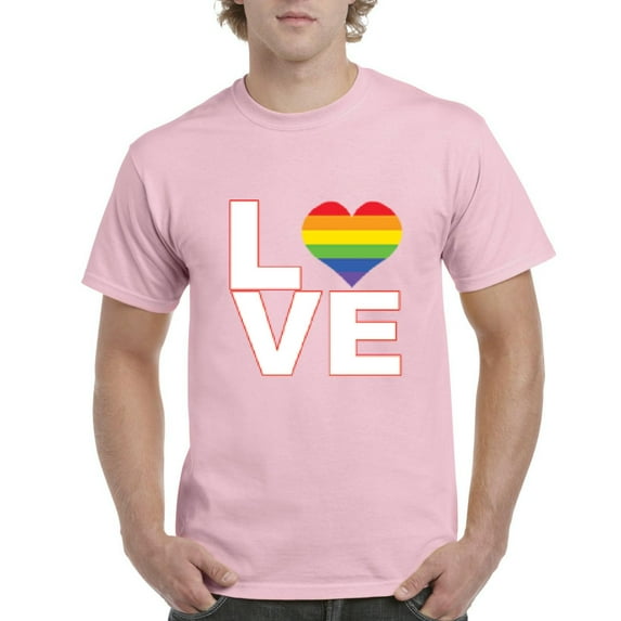IWPF - Men's T-Shirt Short Sleeve - Love Rainbow