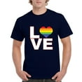 thumbnail image 1 of IWPF - Men's T-Shirt Short Sleeve - Love Rainbow, 1 of 3