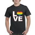 thumbnail image 1 of IWPF - Men's T-Shirt Short Sleeve - Love Rainbow, 1 of 5