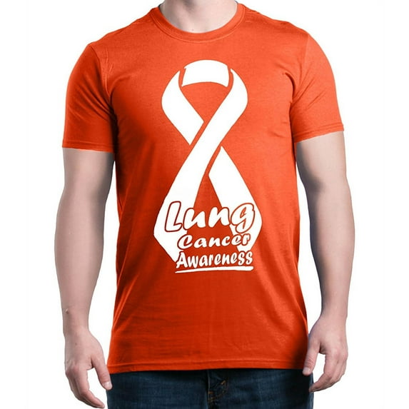 IWPF - Men's T-Shirt Short Sleeve - Lung Cancer