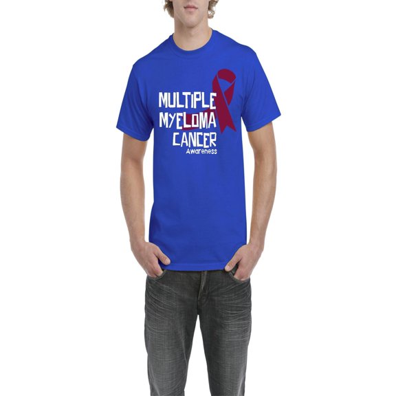 IWPF - Men's T-Shirt Short Sleeve - Myeloma Cancer