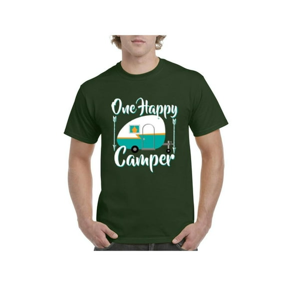 IWPF - Men's T-Shirt Short Sleeve - ONE HAPPY CAMPER