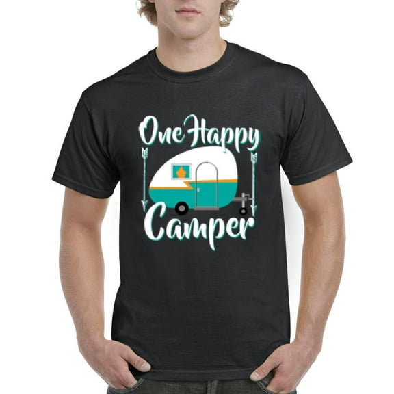 IWPF - Men's T-Shirt Short Sleeve - ONE HAPPY CAMPER