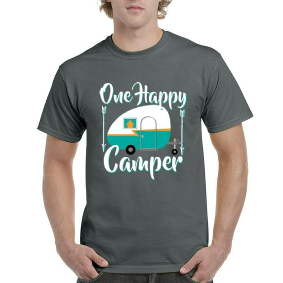IWPF - Men's T-Shirt Short Sleeve - ONE HAPPY CAMPER