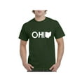thumbnail image 1 of IWPF - Men's T-Shirt Short Sleeve - Ohio Map, 1 of 3