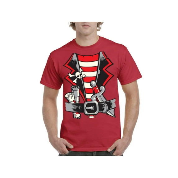 IWPF - Men's T-Shirt Short Sleeve - Pirate Costume