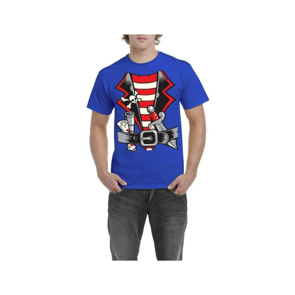 IWPF - Men's T-Shirt Short Sleeve - Pirate Costume